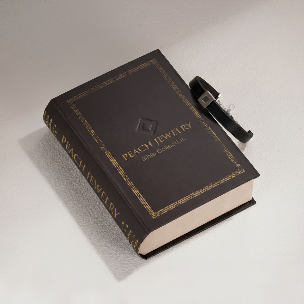 Men’s Bible Bracelet – Leather