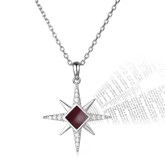 Nano Bible Star Necklace – Inspirational Christian Jewelry Gift