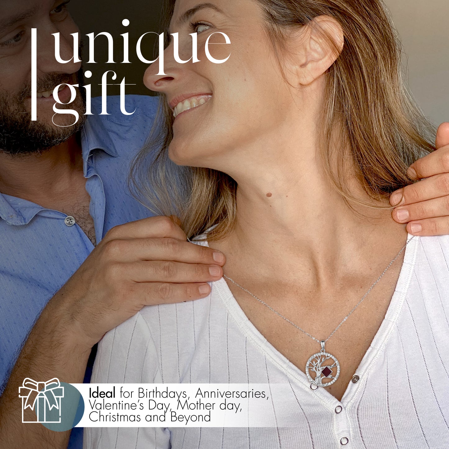 Tree of Life Bible Necklace - 925 Sterling Silver - For Women