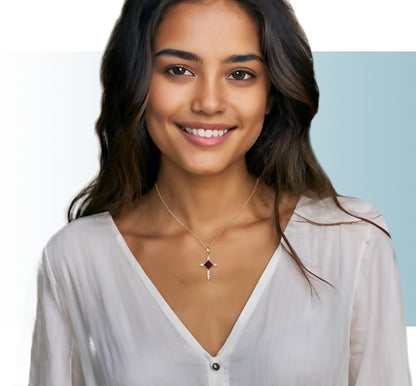 Cross Bible Necklace for Women