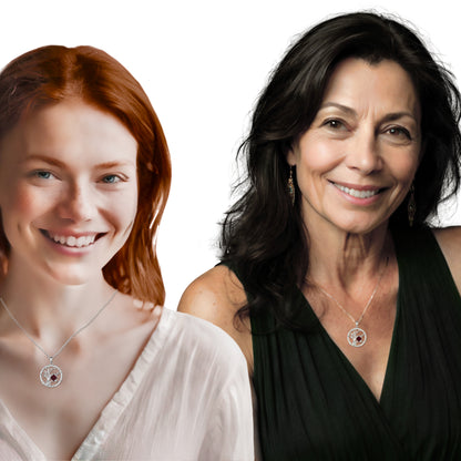 Tree of Life Bible Necklace - 925 Sterling Silver - For Women