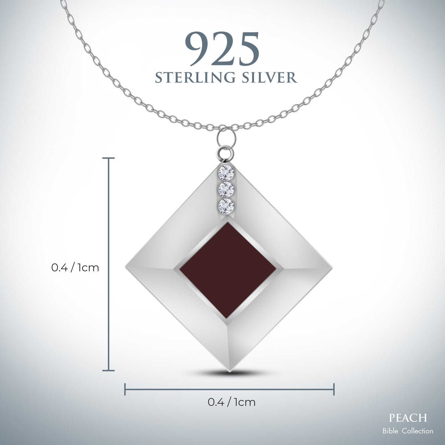 Bible Pendant for Women – Gold or Silver