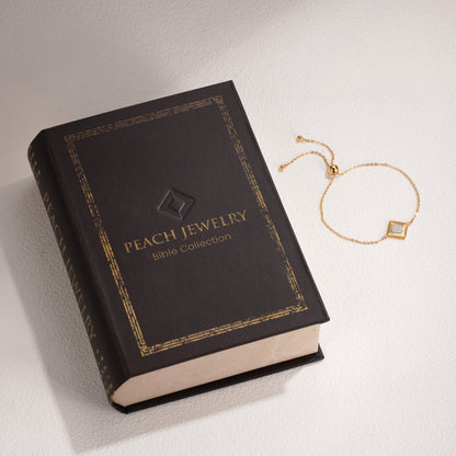 Gold Bible Bracelet for Women – Adjustable