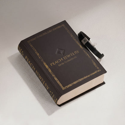 Men’s Bible Bracelet – Leather