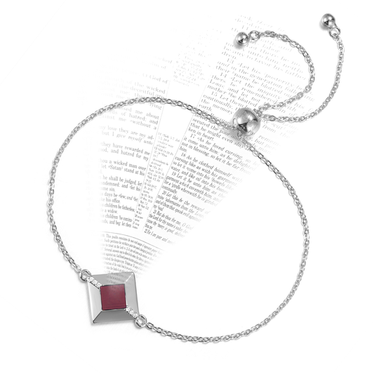 Bible Bracelet for Women – Adjustable - Silver & Gold