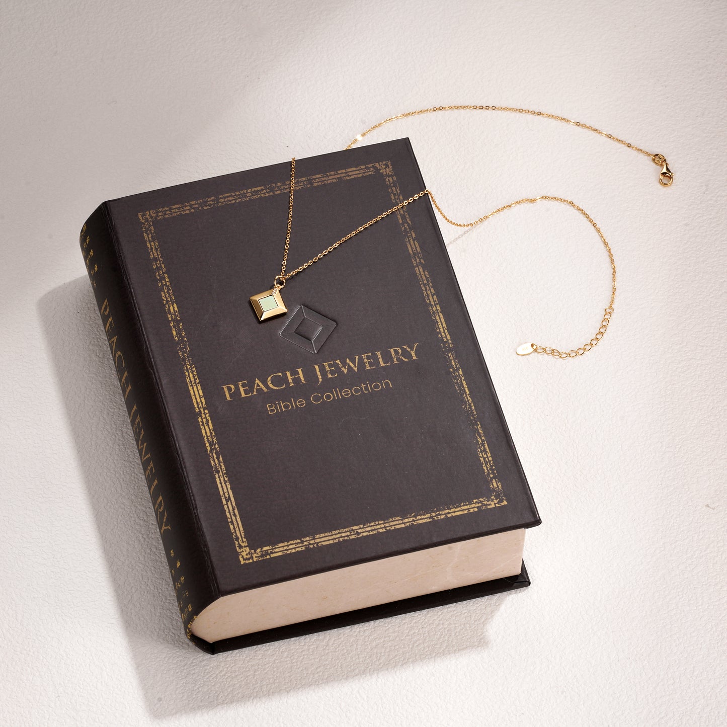 Gold Bible Pendant for Women